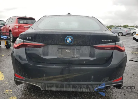 2023 BMW I4 Edrive 40 from USA, damaged, VIN WBY73AW05PFP68940